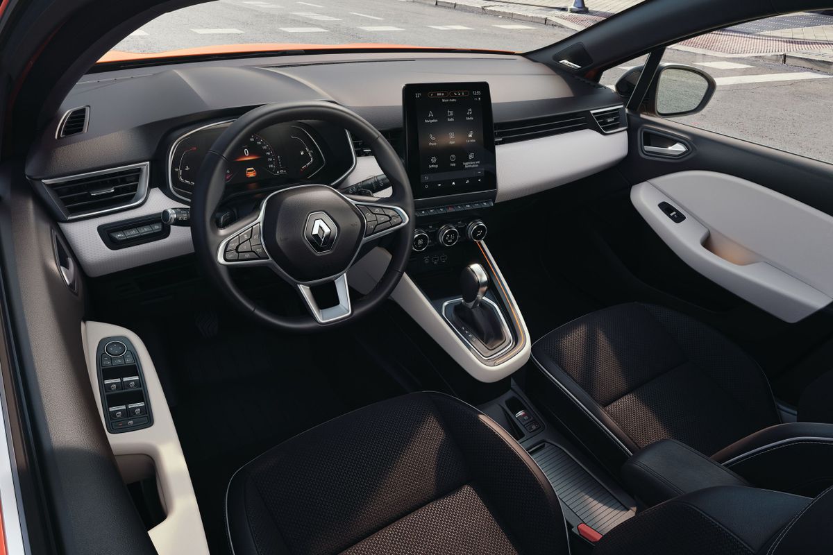 Renault Clio 2019. Siéges avants. Mini 5-portes, 5 génération