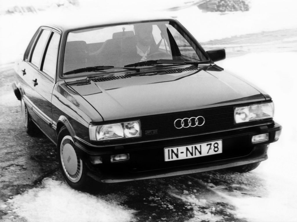 Audi 80 1984. Carrosserie, extérieur. Berline, 2 génération, restyling 1