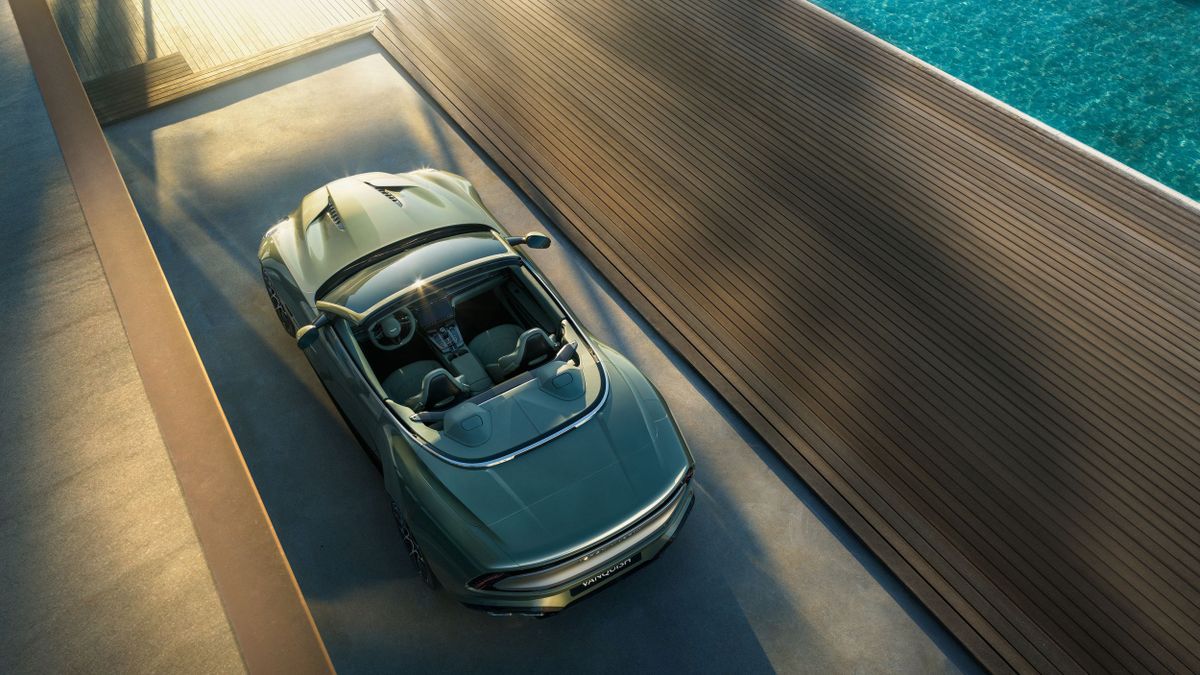 Aston Martin Vanquish 2024. Кузов, экстерьер. Кабриолет, 3 поколение