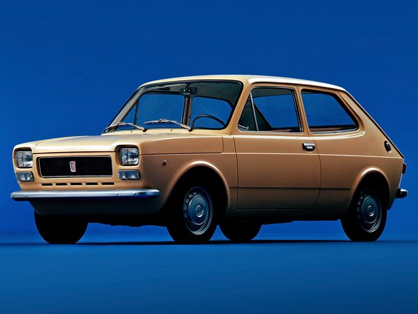 Fiat 127 1971. Carrosserie, extérieur. Mini 3-portes, 1 génération