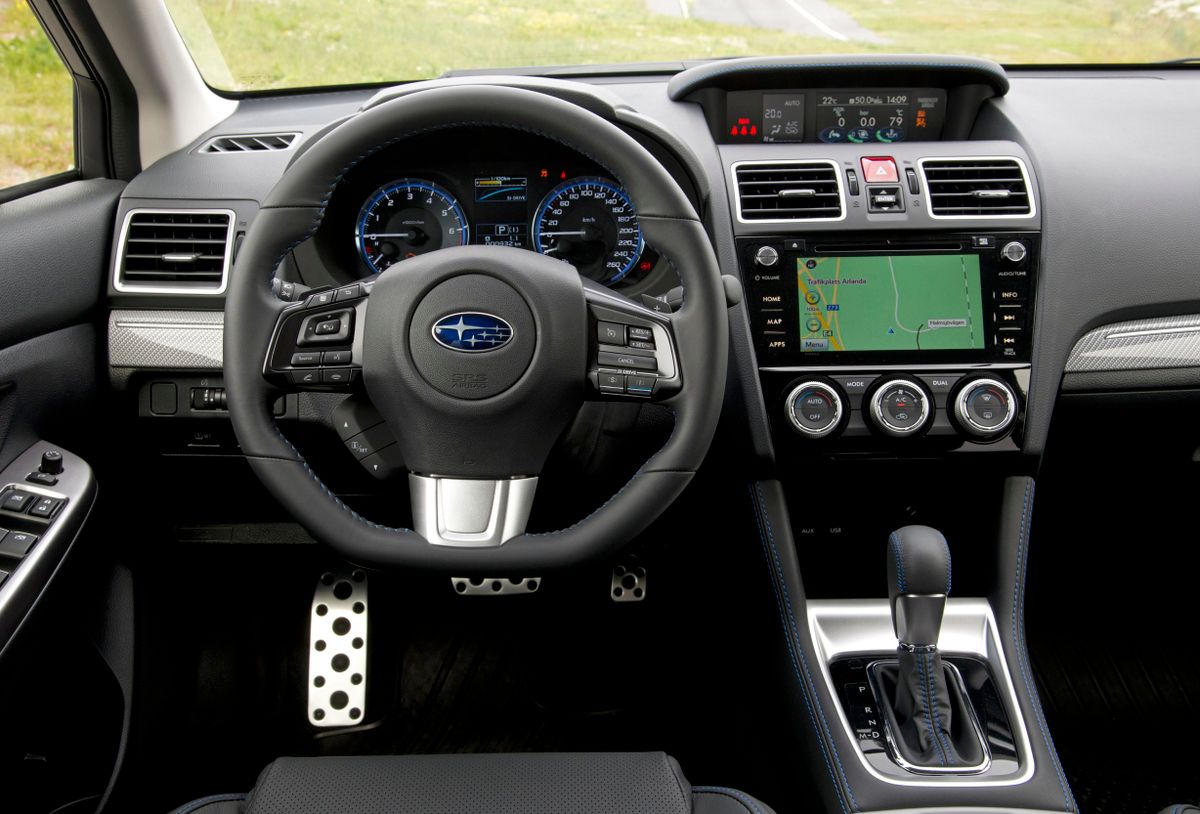 Subaru Levorg 2014. Tableau de bord. Break 5-portes, 1 génération