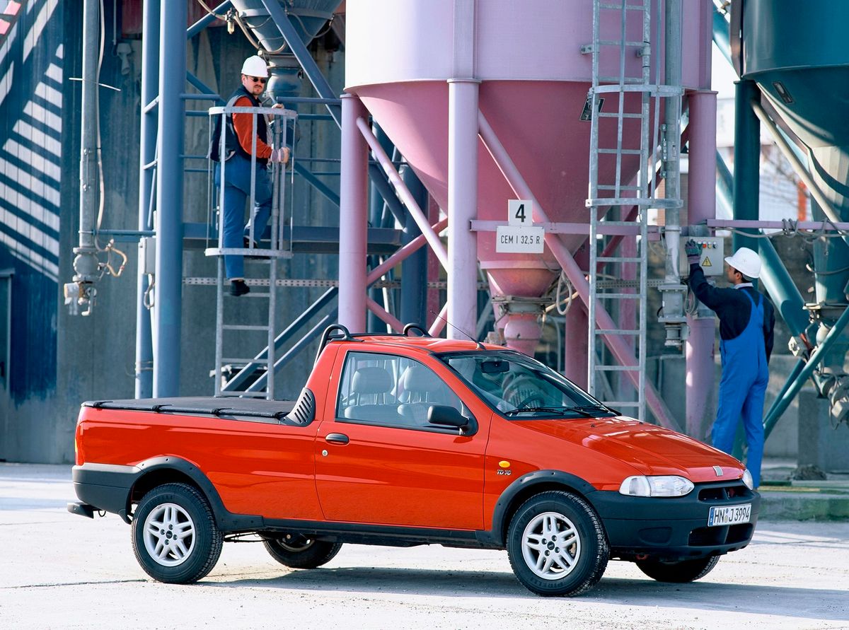 Fiat Strada 1996. Carrosserie, extérieur. 1 pick-up, 1 génération