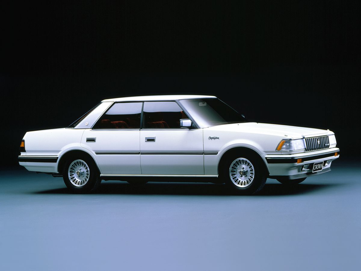 Toyota Crown 1983. Carrosserie, extérieur. Berline, 7 génération