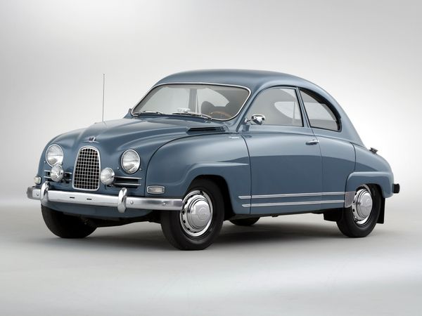 Сааб 93 1956. Кузов, экстерьер. Купе, 1 поколение