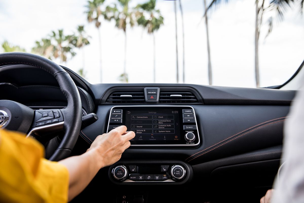 Nissan Versa 2019. Driver assistance systems. Sedan, 3 generation