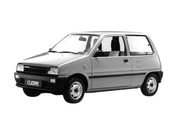 Daihatsu Cuore 1985. Carrosserie, extérieur. Mini 3-portes, 2 génération