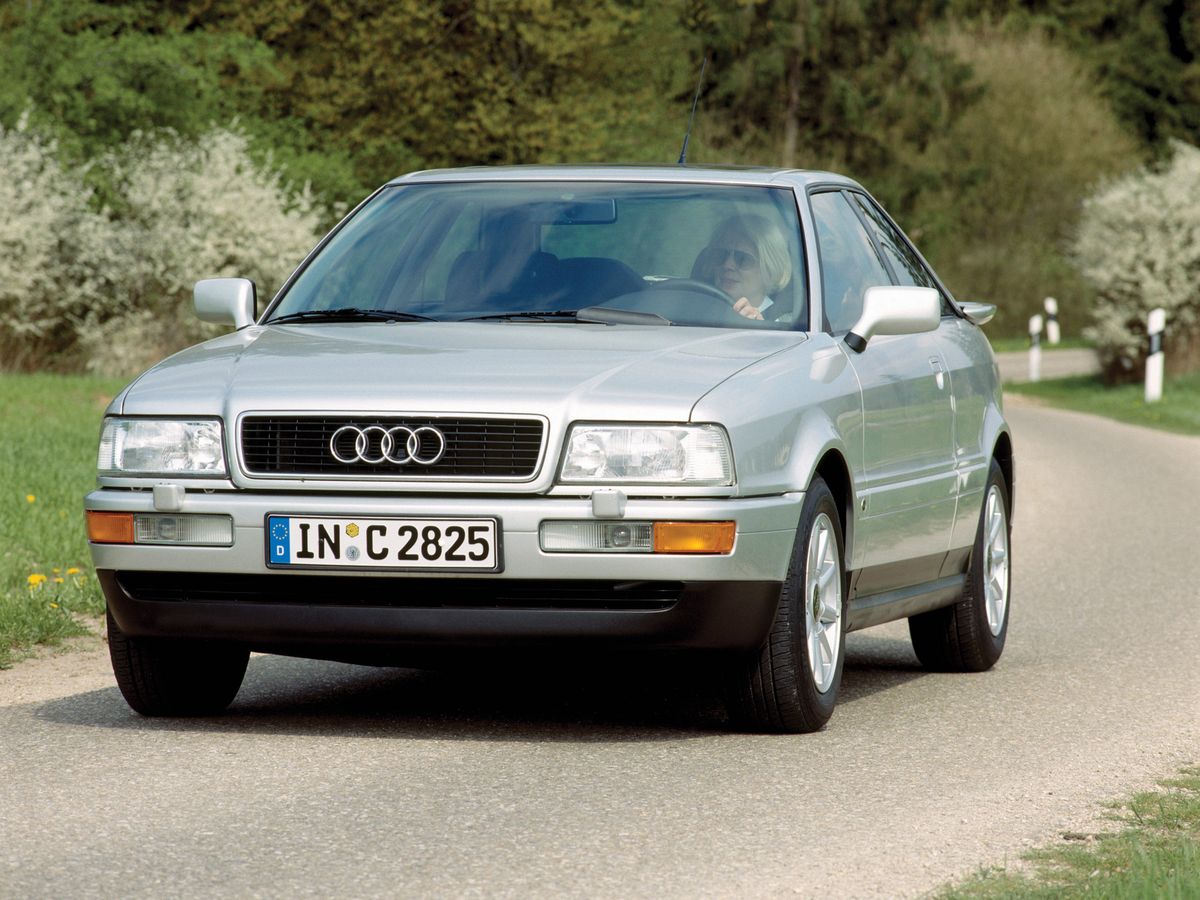 Audi Coupe 1991. Carrosserie, extérieur. Coupé, 2 génération, restyling