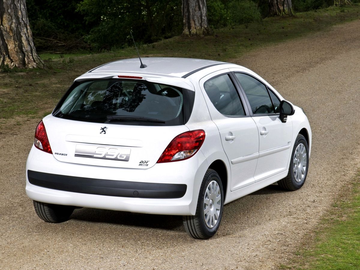 Peugeot 207 2009. Carrosserie, extérieur. Hatchback 5-portes, 1 génération, restyling