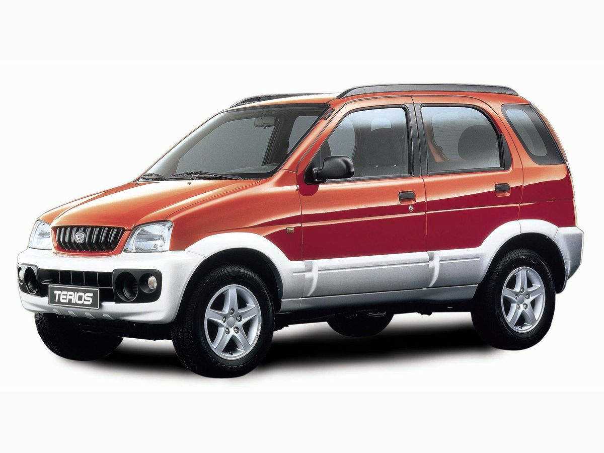 Daihatsu Terios 1997. Carrosserie, extérieur. VUS 5-portes, 1 génération