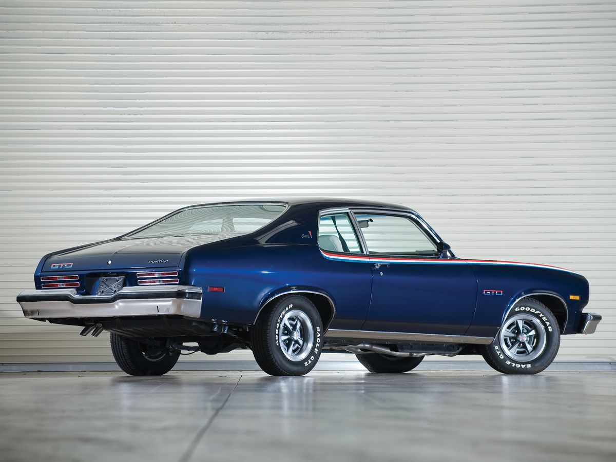 Pontiac GTO 1974. Carrosserie, extérieur. Liftback, 3 génération