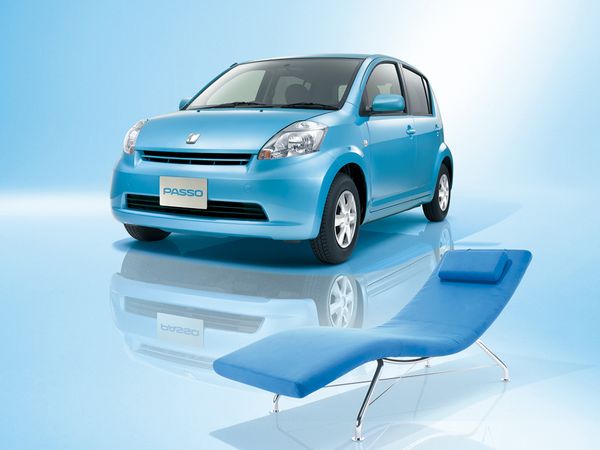Toyota Passo 2004. Carrosserie, extérieur. Mini 5-portes, 1 génération