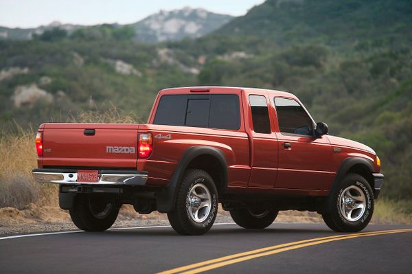 Mazda B-series 1997. Carrosserie, extérieur. 1.5 pick-up, 5 génération