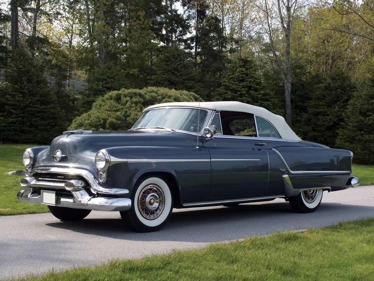 Oldsmobile Ninety Eight 1948. Carrosserie, extérieur. Cabriolet, 2 génération