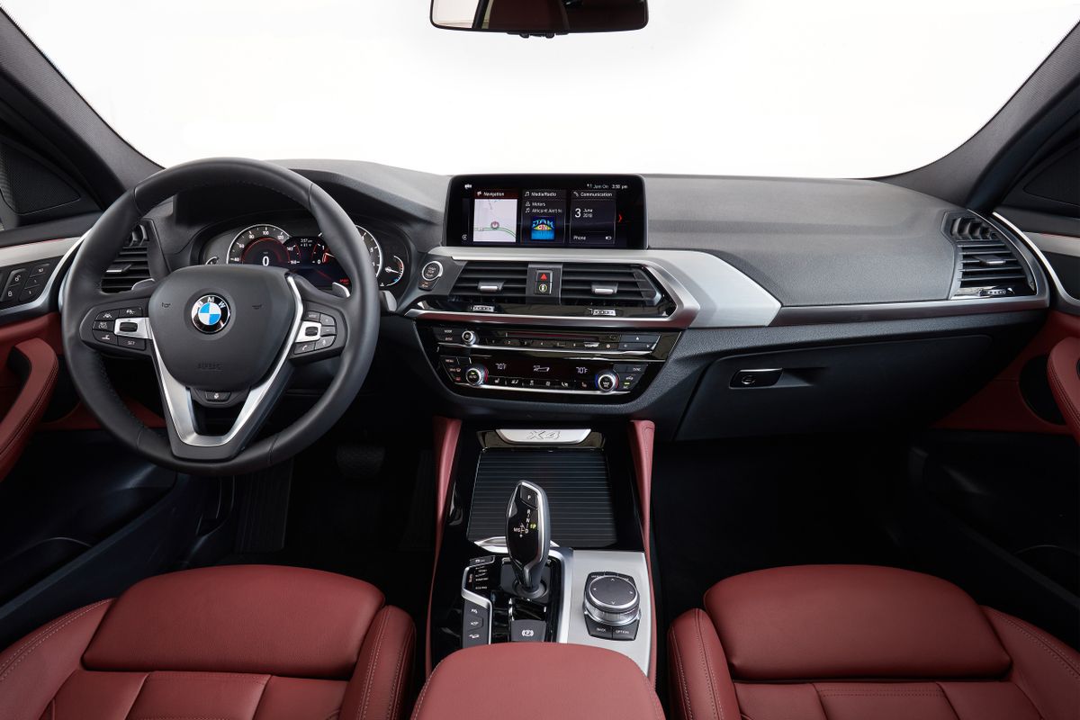 BMW X4 2018. Front seats. SUV 5-doors, 2 generation