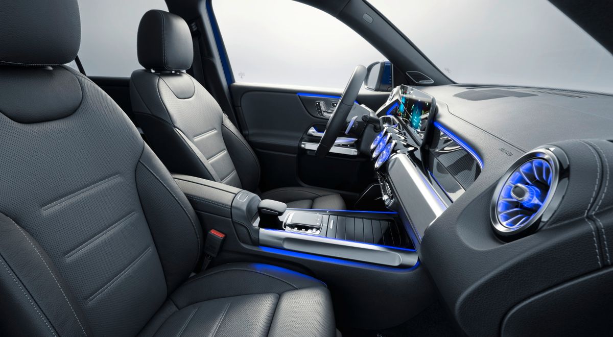 Mercedes GLB 2019. Front seats. SUV 5-doors, 1 generation