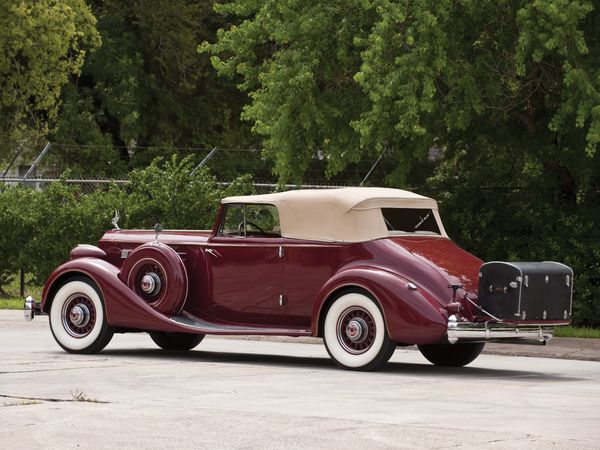 Packard Twelve 1932. Carrosserie, extérieur. Cabriolet, 1 génération