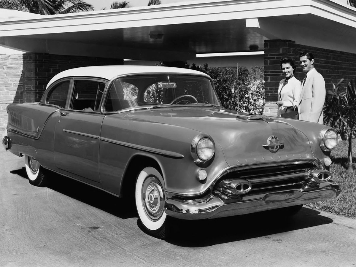 Oldsmobile Eighty Eight 1954. Bodywork, Exterior. Sedan 2-doors, 2 generation