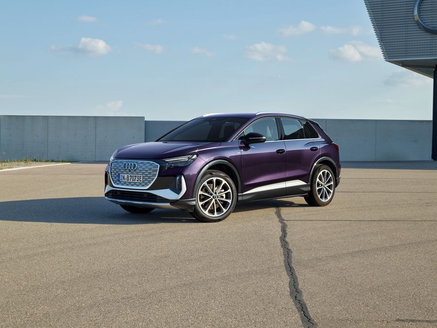 Audi Q4 e-tron. Кузов, экстерьер.
