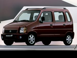 سوزوكي Wagon R+ ‏1997. الهيكل، المظهر الخارجي. ميكرو فان, 1 الجيل
