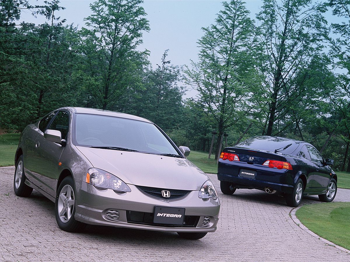 Хонда Интегра 2001. Кузов, экстерьер. Купе, 4 поколение