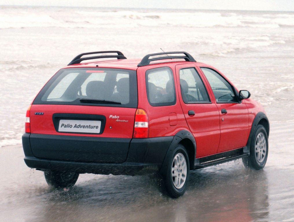 Fiat Palio 2001. Carrosserie, extérieur. Break 5-portes, 1 génération, restyling