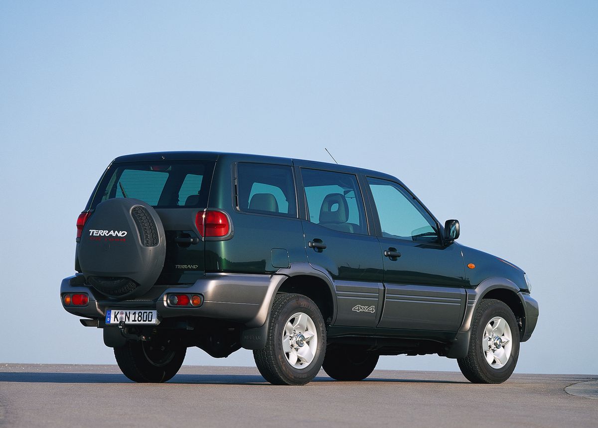 Nissan Terrano 1999. Carrosserie, extérieur. VUS 5-portes, 2 génération, restyling 2