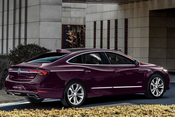 Buick LaCrosse 2019. Carrosserie, extérieur. Berline, 3 génération, restyling 1