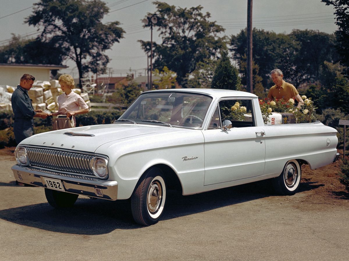 Ford Ranchero 1960. Carrosserie, extérieur. Pick-up, 2 génération