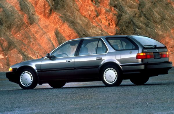 Honda Accord (USA) 1991. Carrosserie, extérieur. Break 5-portes, 4 génération, restyling