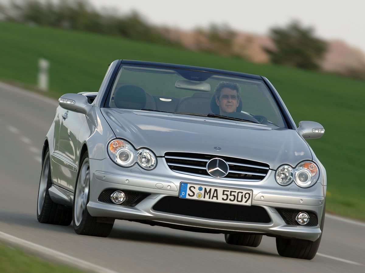 Mercedes CLK55 AMG Cabrio C208, The high-performance CLK 55…