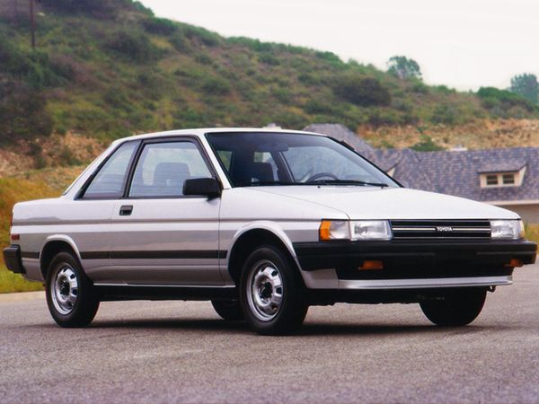 Toyota Tercel 1989. Carrosserie, extérieur. Coupé, 3 génération