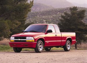 Chevrolet S-10 Pickup 1993. Carrosserie, extérieur. 1.5 pick-up, 2 génération