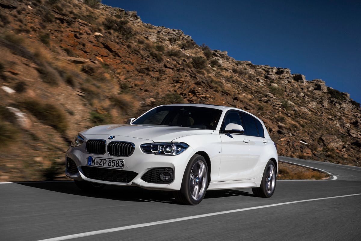 BMW 1 series 2015. Carrosserie, extérieur. Hatchback 5-portes, 2 génération, restyling