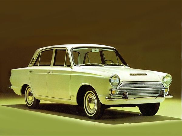 Ford Cortina 1962. Bodywork, Exterior. Sedan, 1 generation