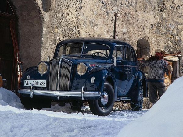 Opel Admiral 1937. Carrosserie, extérieur. Berline, 1 génération