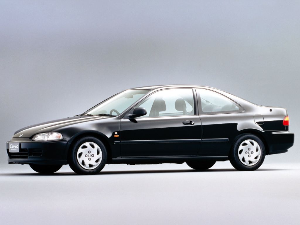 Хонда Цивик 1993. Кузов, экстерьер. Купе, 5 поколение