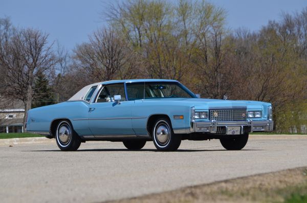 Cadillac Eldorado 1971. Carrosserie, extérieur. Coupé, 7 génération