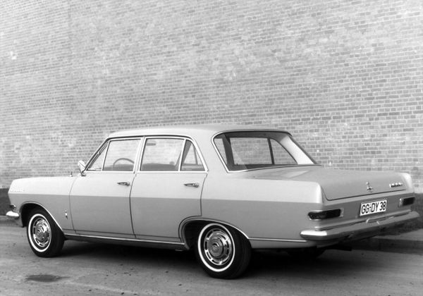 אופל רקורד 1963. מרכב, צורה. סדאן, 1 דור
