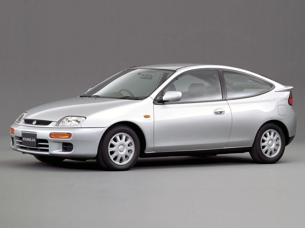 Mazda Familia 1994. Carrosserie, extérieur. Hatchback 3-portes, 8 génération