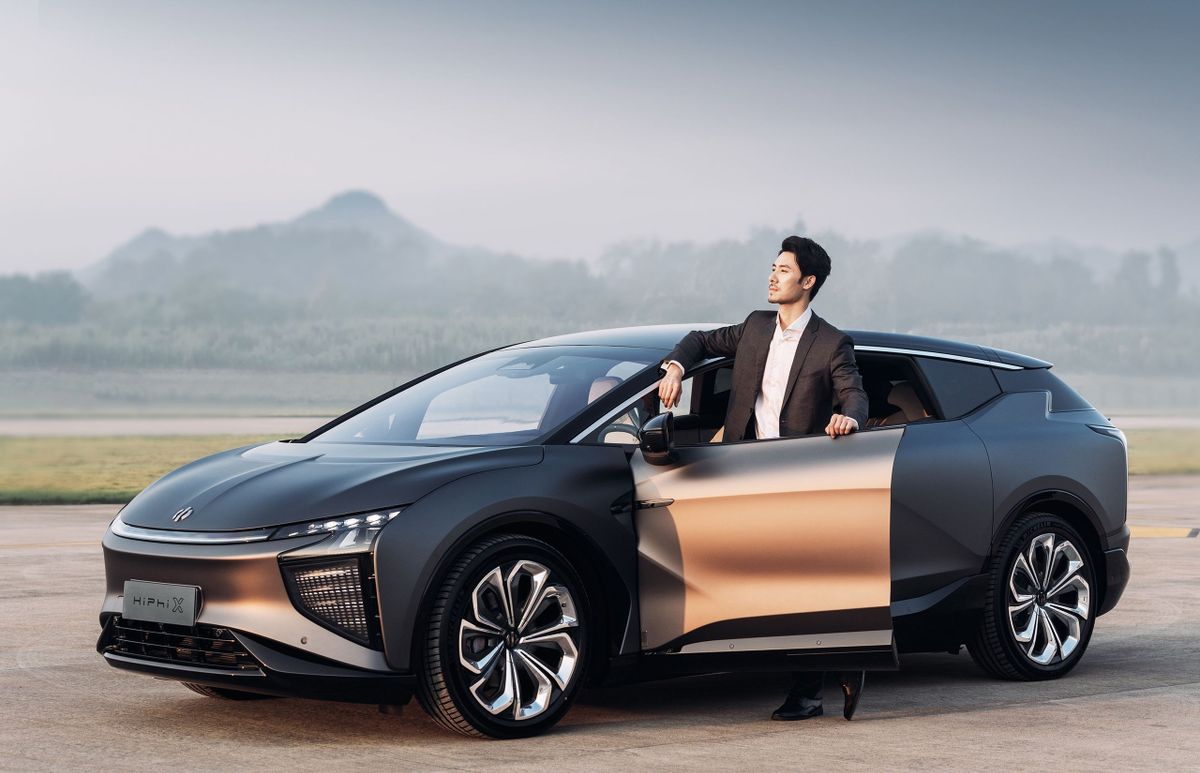 HiPhi X 2020. מרכב, צורה. SUV קופה, 1 דור
