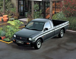 Mitsubishi L200 1996. Bodywork, Exterior. Pickup single-cab, 3 generation