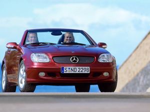 Mercedes SLK-Class 2002. Carrosserie, extérieur. Roadster, 1 génération, restyling