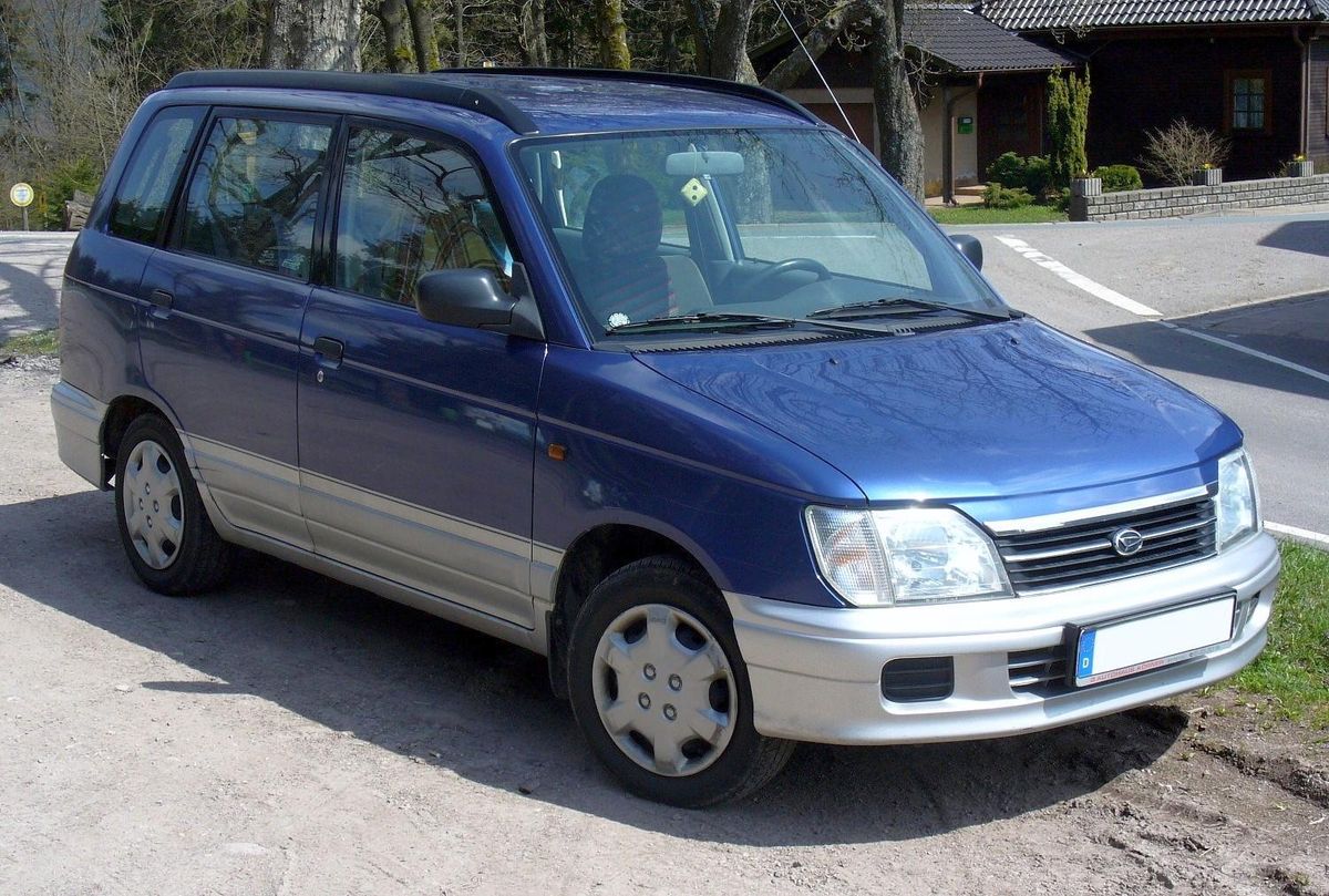 Daihatsu Gran Move 1996. Carrosserie, extérieur. Compact Van, 1 génération