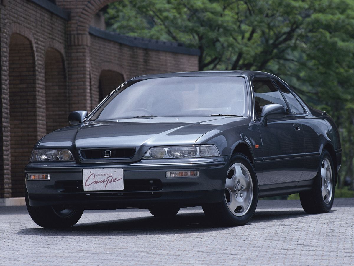 Хонда Легенд 1991. Кузов, экстерьер. Купе, 2 поколение