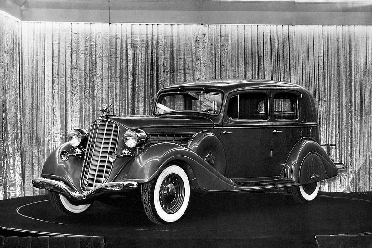 Hudson Deluxe Eight 1936. Bodywork, Exterior. Sedan, 1 generation