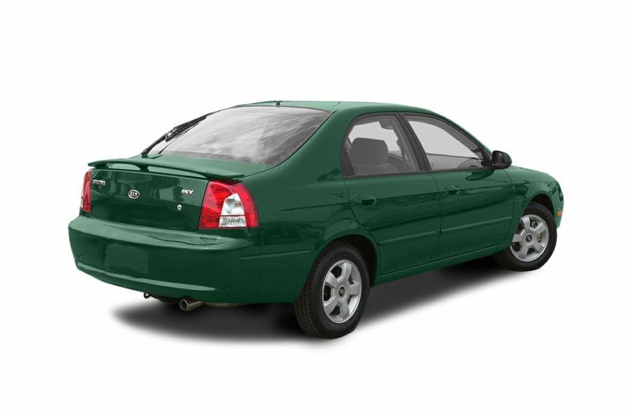 Kia Spectra 2002. Carrosserie, extérieur. Liftback, 1 génération, restyling 1