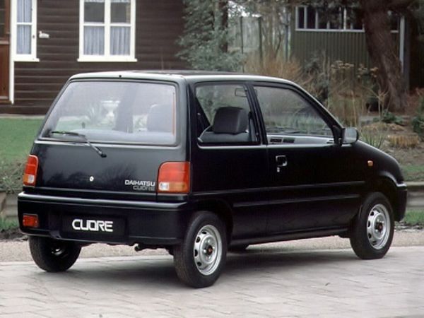 Daihatsu Cuore 1990. Bodywork, Exterior. Mini 3-doors, 3 generation
