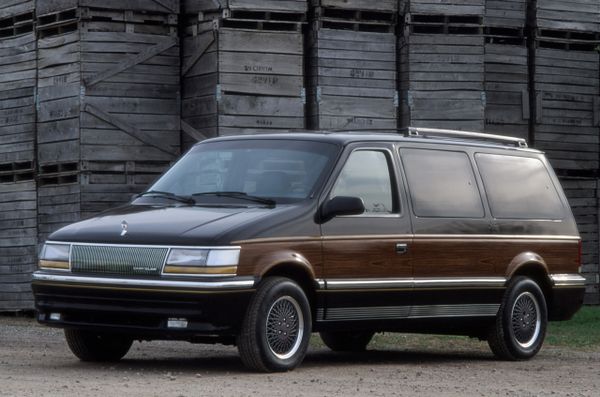 Chrysler Town & Country 1990. Carrosserie, extérieur. Monospace, 2 génération