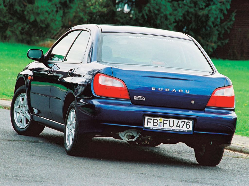 Subaru Impreza 2000. Bodywork, Exterior. Sedan, 2 generation