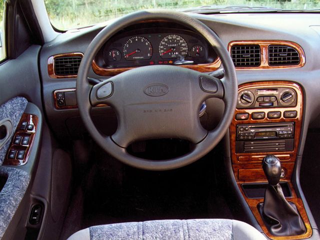 Kia Clarus 1998. Dashboard. Estate 5-door, 2 generation